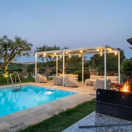 Casal Tartan - Private With & Pool 别墅 San Costanzo